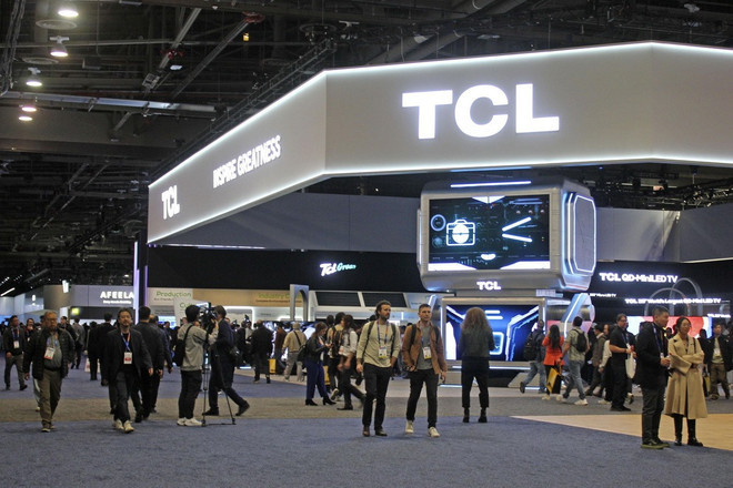 Triển lãm Điện tử Tiêu dùng (CES) 2025 tại Las Vegas. (Ảnh: Kyodo/TTXVN)
