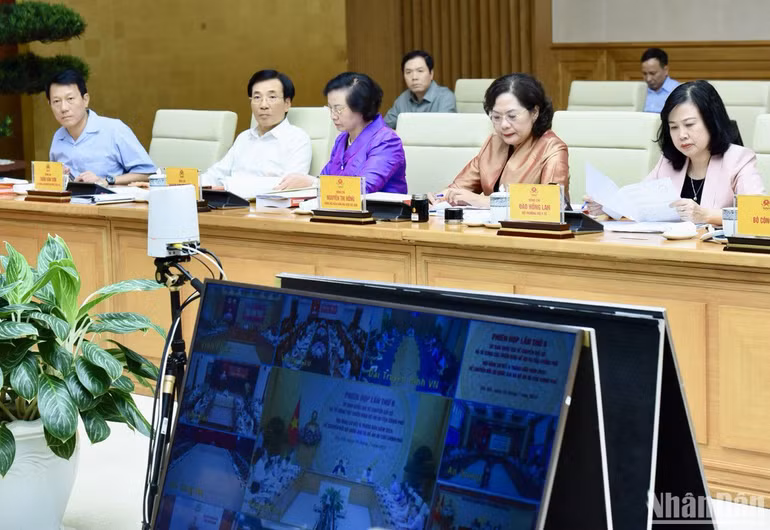 Đại diện lãnh đạo các bộ, ngành Trung ương tham dự Phiên họp.