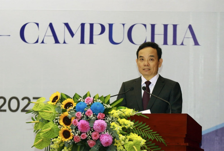 Phó Thủ tướng Chính phủ Trần Lưu Quang phát biểu tại Hội nghị. Phó Thủ tướng Chính phủ Trần Lưu Quang phát biểu tại Hội nghị.