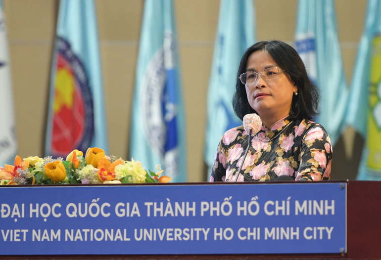 Đại biểu phát biểu tại Hội thảo.