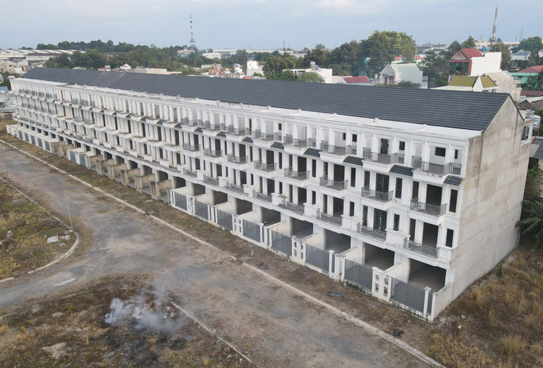 Một góc dự án Khu dân cư Bình Đa.