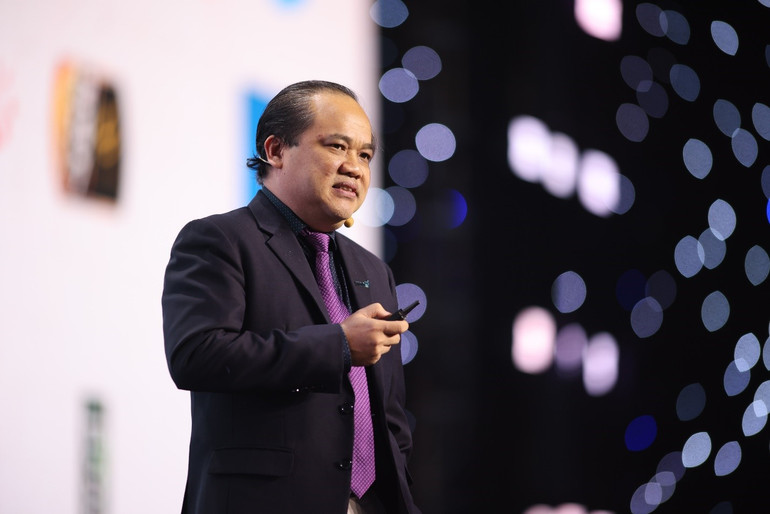 Tổng Giám đốc Masan Consumer Trương Công Thắng chia sẻ câu chuyện thú vị về hiện thực hóa tầm nhìn “Mỗi gia đình Việt Nam, mọi sản phẩm Masan; mỗi gia đình thế giới, ít nhất một sản phẩm Masan”.