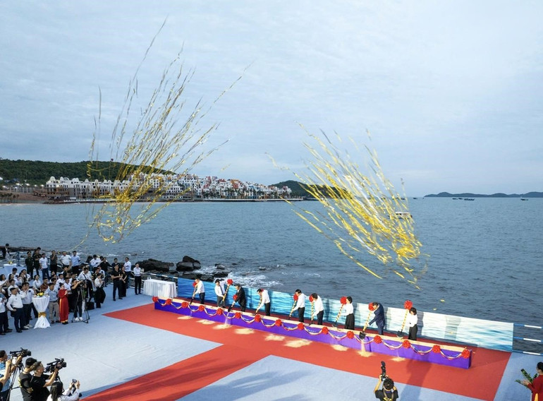 Lễ khởi công Tòa tháp Khát Vọng - Aspira Tower tại Hòn Thơm, Phú Quốc