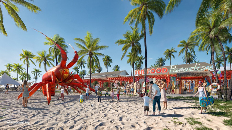 Làng hải sản lớn bậc nhất Cam Ranh trong đô thị trái tim CaraWorld dự kiến hoàn thành vào tháng 9/2025. Làng hải sản lớn bậc nhất Cam Ranh trong đô thị trái tim CaraWorld dự kiến hoàn thành vào tháng 9/2025.