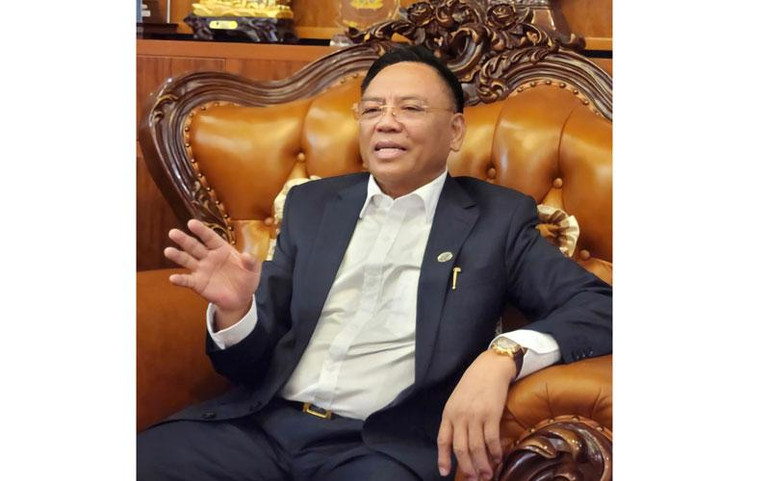 Chủ tịch Hiệp hội Doanh nghiệp tỉnh Thanh Hóa Cao Tiến Đoan.