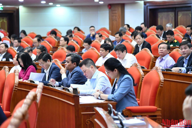 Các đại biểu dự Hội nghị. (Ảnh: ĐĂNG KHOA)