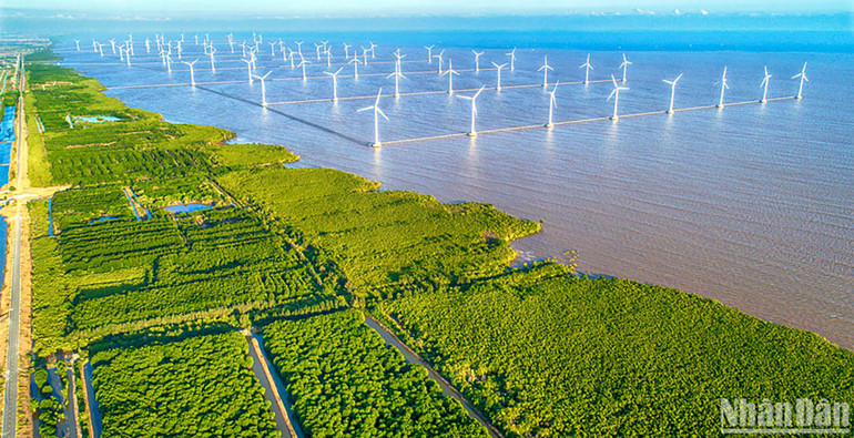 Tác phẩm đoạt giải Nhất "Nguồn năng lượng sạch". Tác giả Phan Thanh Cường (Bạc Liêu)