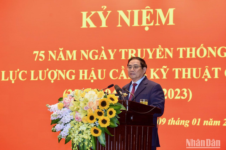 Thủ tướng Phạm Minh Chính phát biểu tại Lễ kỷ niệm.