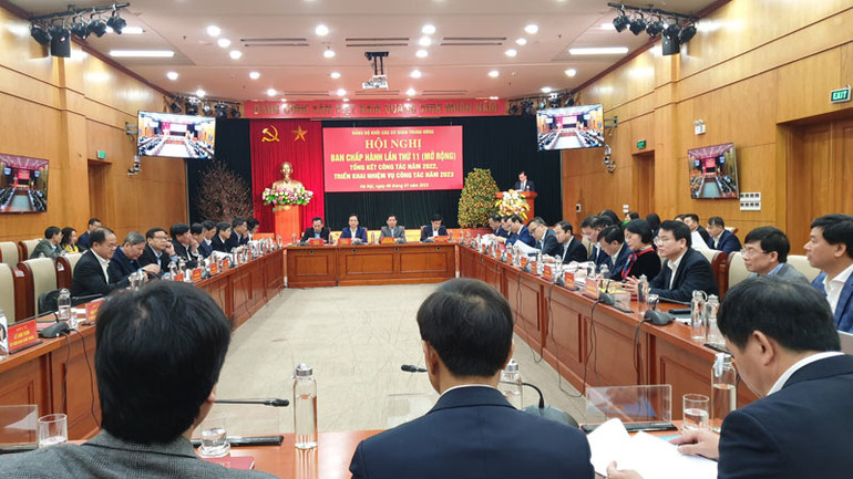 Quang cảnh hội nghị.