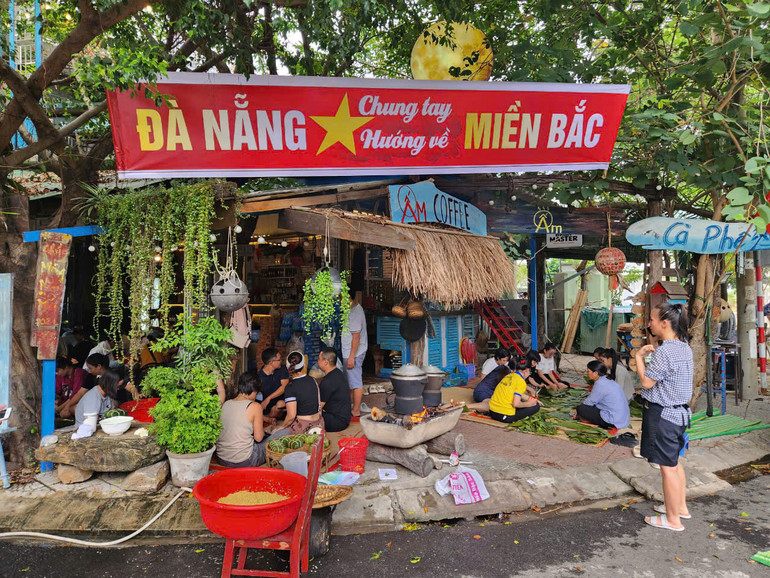 Đà Nẵng chung tay hướng về vùng lũ miền bắc.