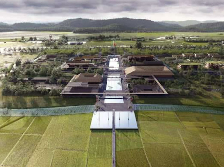 Phối cảnh tổng thể dự án. Phối cảnh tổng thể dự án.