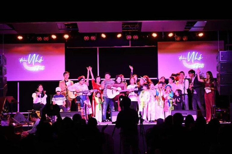 Đêm nhạc “Đêm nhớ” của cộng đồng người Việt tại Canberra năm 2021.