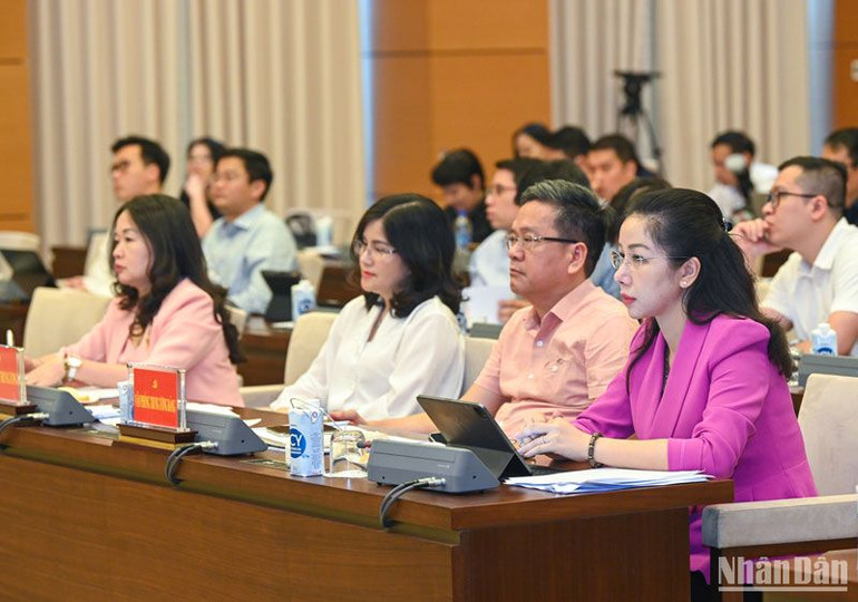 Các đại biểu dự hội nghị. (Ảnh Duy Linh)