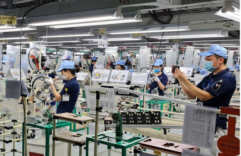 Công ty Toyota Gosei (Nhật Bản) đầu tư nhà máy sản xuất vô-lăng ô-tô tại khu công nghiệp Tiền Hải (tỉnh Thái Bình). Ảnh: MAI TÚ