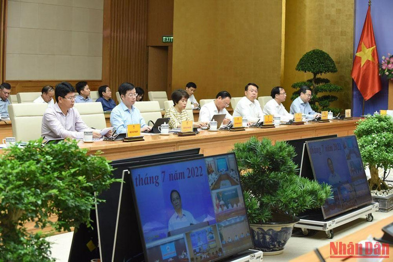 Đại diện lãnh đạo các bộ, ban, ngành tham dự hội nghị.