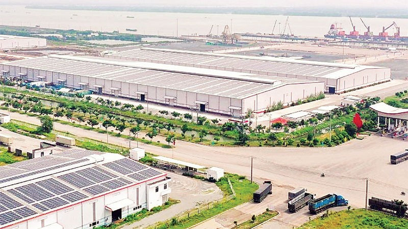 Cảng quốc tế Long An quy mô 147 ha đang hình thành đầu mối logistics chiến lược, tăng cường khả năng kết nối hàng hóa từ Tây Ninh ra thị trường quốc tế.