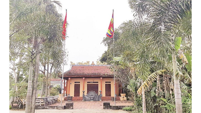 Văn chỉ miếu của làng Hà Nữu (xã Quảng Chính, tỉnh Thanh Hóa).
