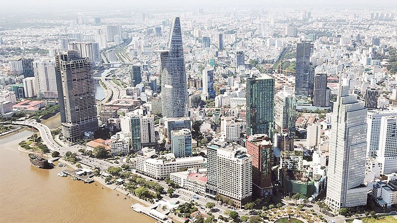 Thành phố Hồ Chí Minh hôm nay. (Ảnh HOÀNG TRIỀU)