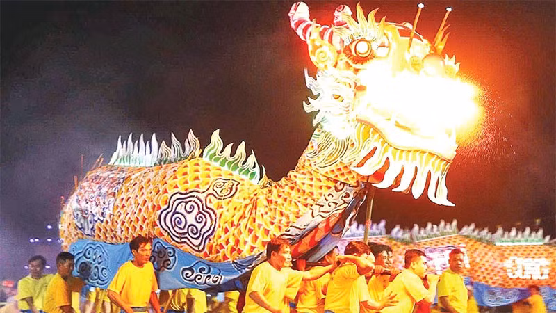 Điệu múa rồng nhang đã đi vào tâm thức người dân xứ nắng Tây Ninh.