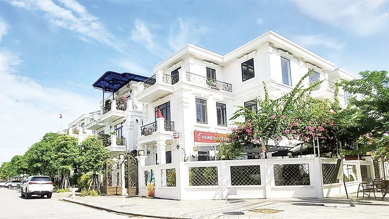 Nhờ khai thác hiệu quả quỹ đất, phường Đồng Hới đã xây dựng các khu đô thị hiện đại, khang trang.