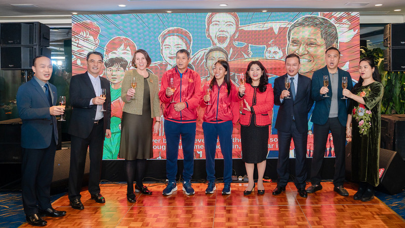 Các đại biểu dự chương trình. (Ảnh Đại sứ quán Australia tại Hà Nội)