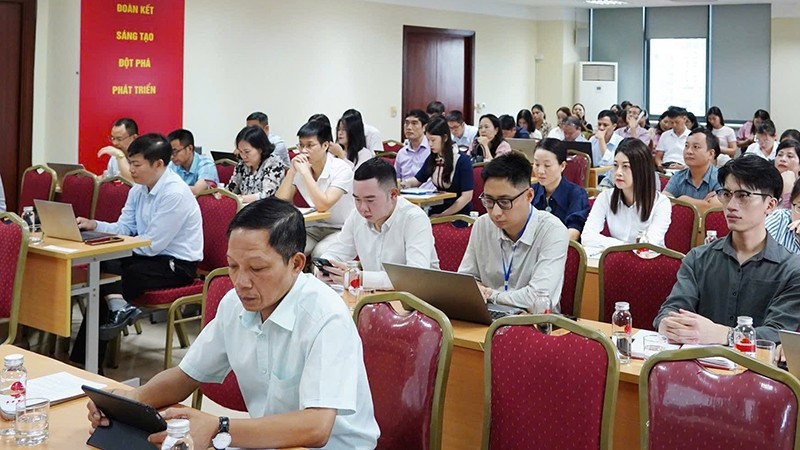 Các đại biểu dự hội nghị tập huấn. (Ảnh Moha)