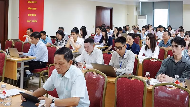 Các đại biểu dự hội nghị tập huấn. (Ảnh Moha)