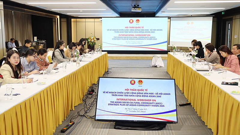 Quang cảnh hội thảo.