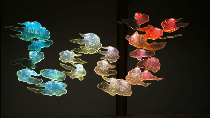 Tác phẩm "Tinh hoa đạo học" của họa sĩ Nguyễn Tuấn Dũng sẽ góp mặt tại triển lãm nghệ thuật “Đạo học ngàn năm”. (Ảnh: NVCC)