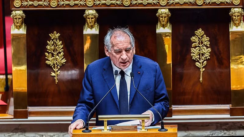 Thủ tướng Pháp François Bayrou phát biểu tại Quốc hội ngày 8/9. (Ảnh: Matignon)