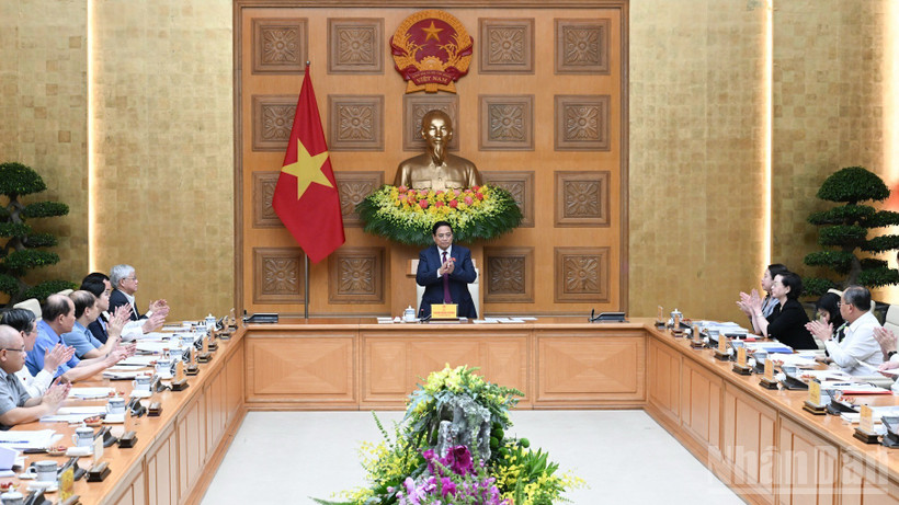 Quang cảnh Phiên họp thứ 14 của Hội đồng Thi đua-Khen thưởng Trung ương. (Ảnh: TRẦN HẢI)