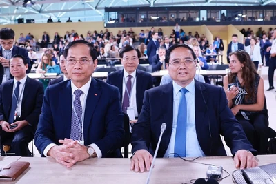 Thủ tướng Phạm Minh Chính dự Phiên khai mạc Hội nghị UNOC 3. (Ảnh: TTXVN)