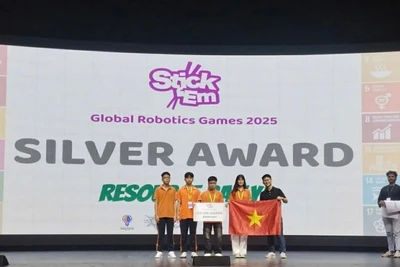 Đoàn học sinh Việt Nam đã xuất sắc giành 3 Huy chương Vàng, 2 Huy chương Bạc và 1 Huy chương Đồng tại Global Robotics Games 2025.
