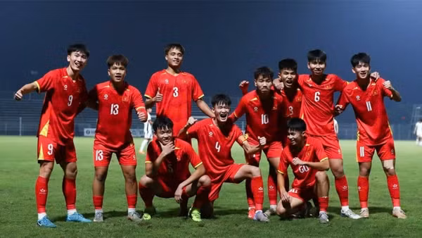 U17 Việt Nam chạm trán U17 Australia tại bán kết Giải U17 Đông Nam Á 2026. (Ảnh: VFF)