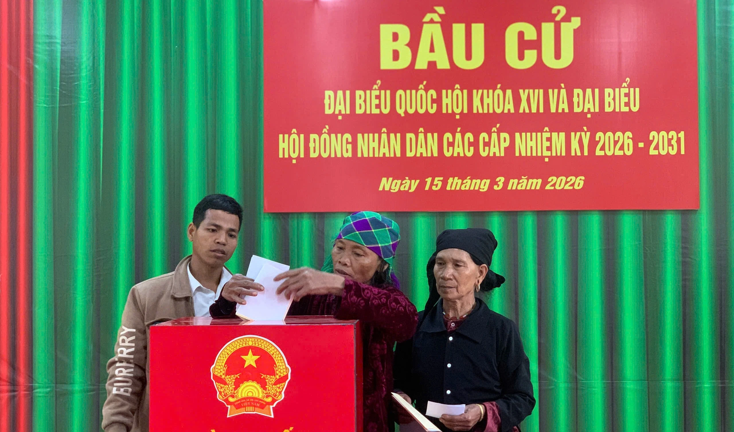 Quảng Trị: Tỷ lệ cử tri đi bầu đạt 99,77%, không khí phấn khởi lan tỏa