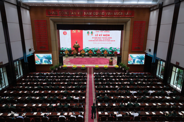 Quang cảnh lễ kỷ niệm. daibieu.jpg