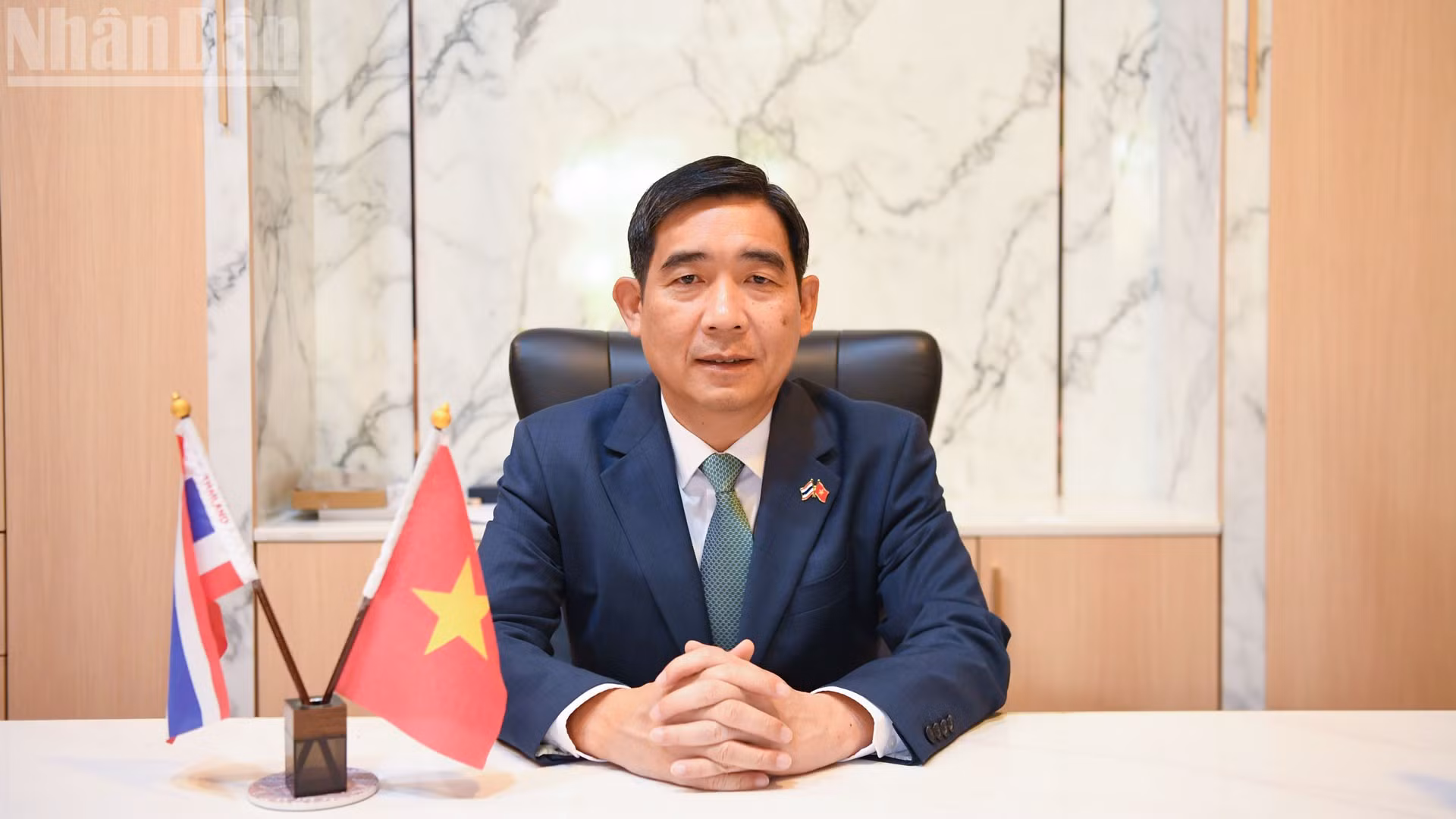Đại sứ Việt Nam tại Thái Lan Phạm Việt Hùng. (Ảnh: MINH THẮNG)