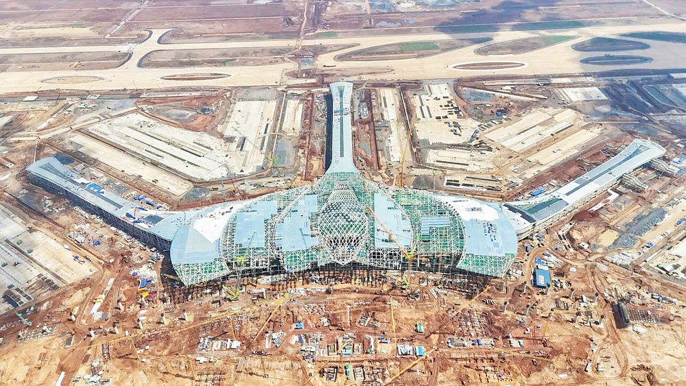 Sân bay Long Thành được xây dựng trên diện tích 5000 ha. Ảnh: chinhphu.vn