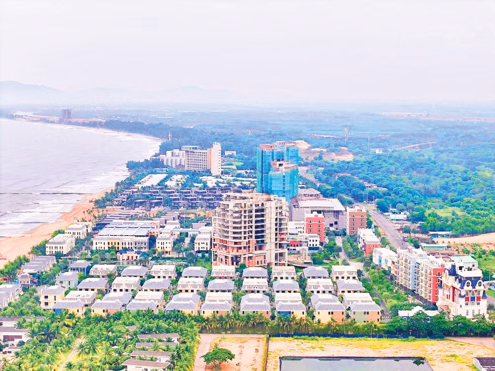 Với nhiều dự án nghỉ dưỡng được chấp thuận đầu tư, xã Hồ Tràm hứa hẹn là điểm đến mới trên bản đồ du lịch của Thành phố Hồ Chí Minh. Ảnh: Thế Anh