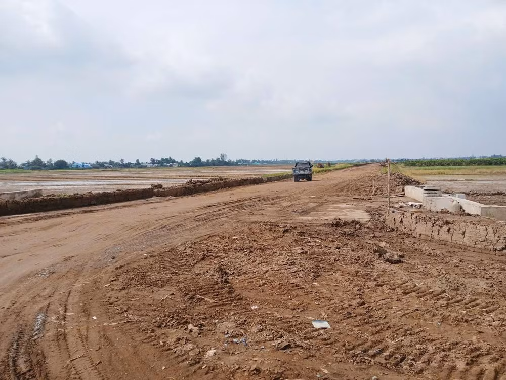 Một dự án đang triển khai trên địa bàn tỉnh Đồng Tháp.
