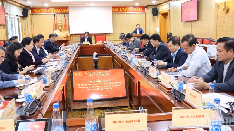 Quang cảnh Hội thảo. 