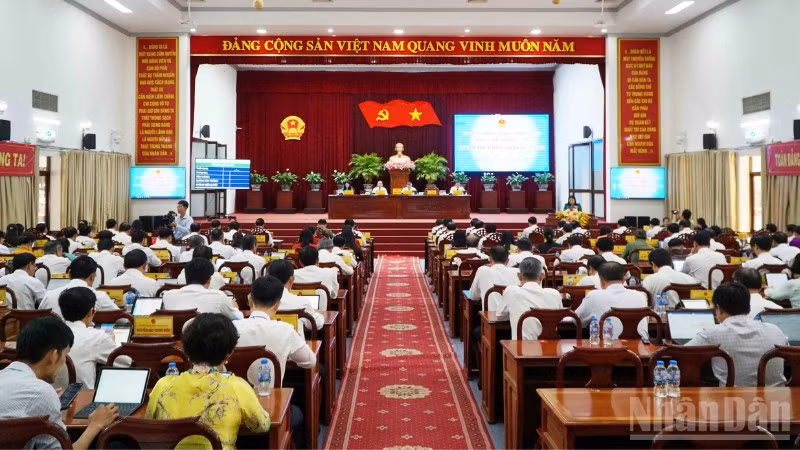 Quang cảnh Kỳ họp.