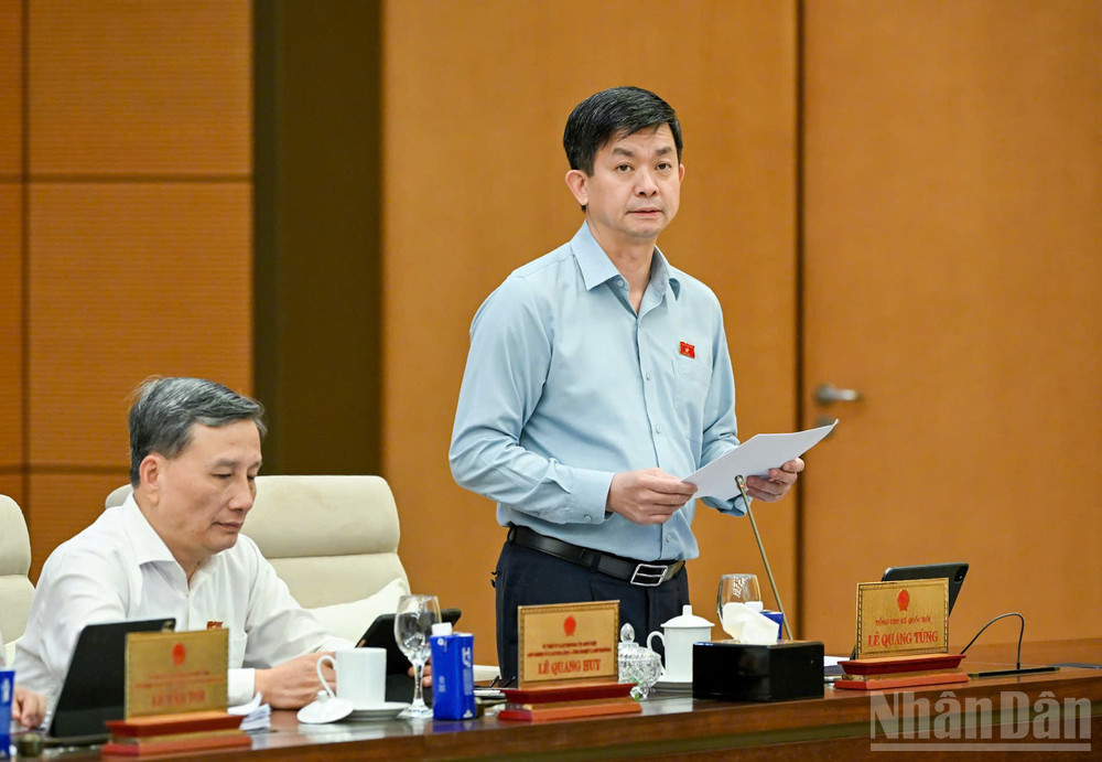 Tổng Thư ký Quốc hội, Chủ nhiệm Văn phòng Quốc hội Lê Quang Tùng. (Ảnh: DUY LINH) ndo_br_z6790514936070-20e1d8bcbe5871b7cf027dbde42d47bd.jpg