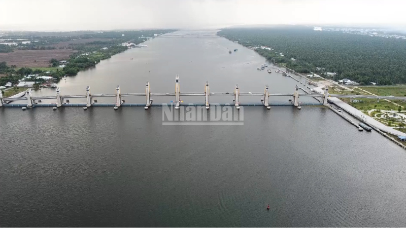 Công trình thủy lợi Cái Lớn – Cái Bé thuộc tỉnh Kiên Giang