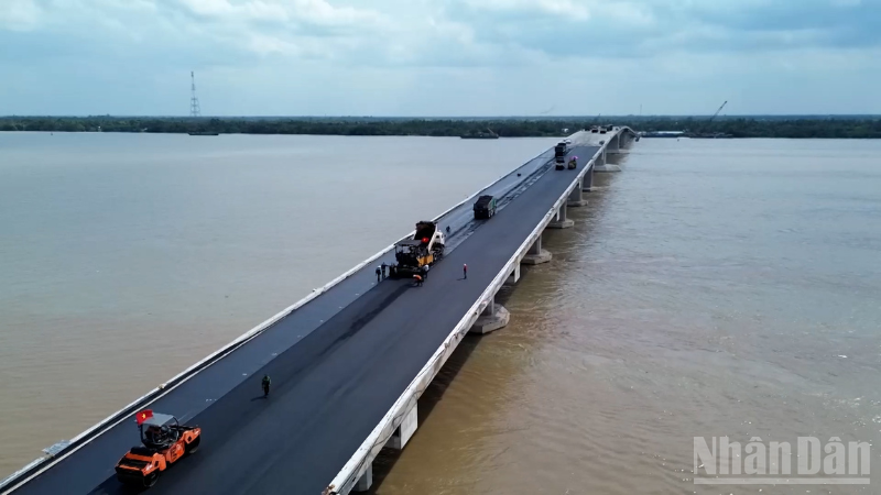 Cầu Đại Ngãi kết nối Cần Thơ và Vĩnh Long hoàn thành sẽ là động lực quan trọng để giúp Cù Lao Dung vươn mình phát triển trong tương lai.
