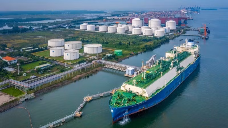Kho cảng LNG Thị Vải do PV Gas làm chủ đầu tư.