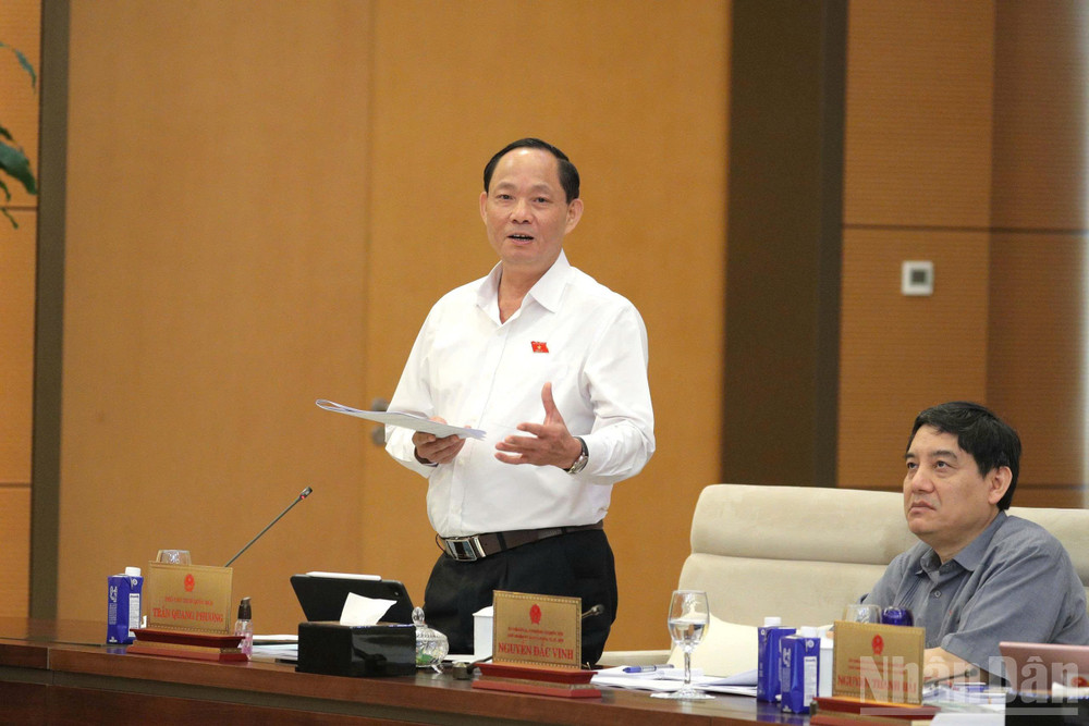 Phó Chủ tịch Quốc hội Trần Quang Phương. (Ảnh: DUY LINH) ndo_br_z6686016711991-ef3de11e268baf86f10d7424f332752e.jpg
