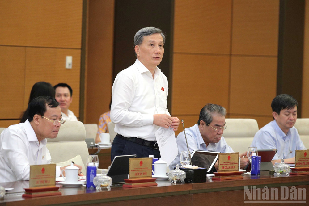 Chủ nhiệm Ủy ban Khoa học, Công nghệ và Môi trường Lê Quang Huy. (Ảnh: DUY LINH) ndo_br_z6686770956333-170031f4014a98310a92af2d3913bec0.jpg