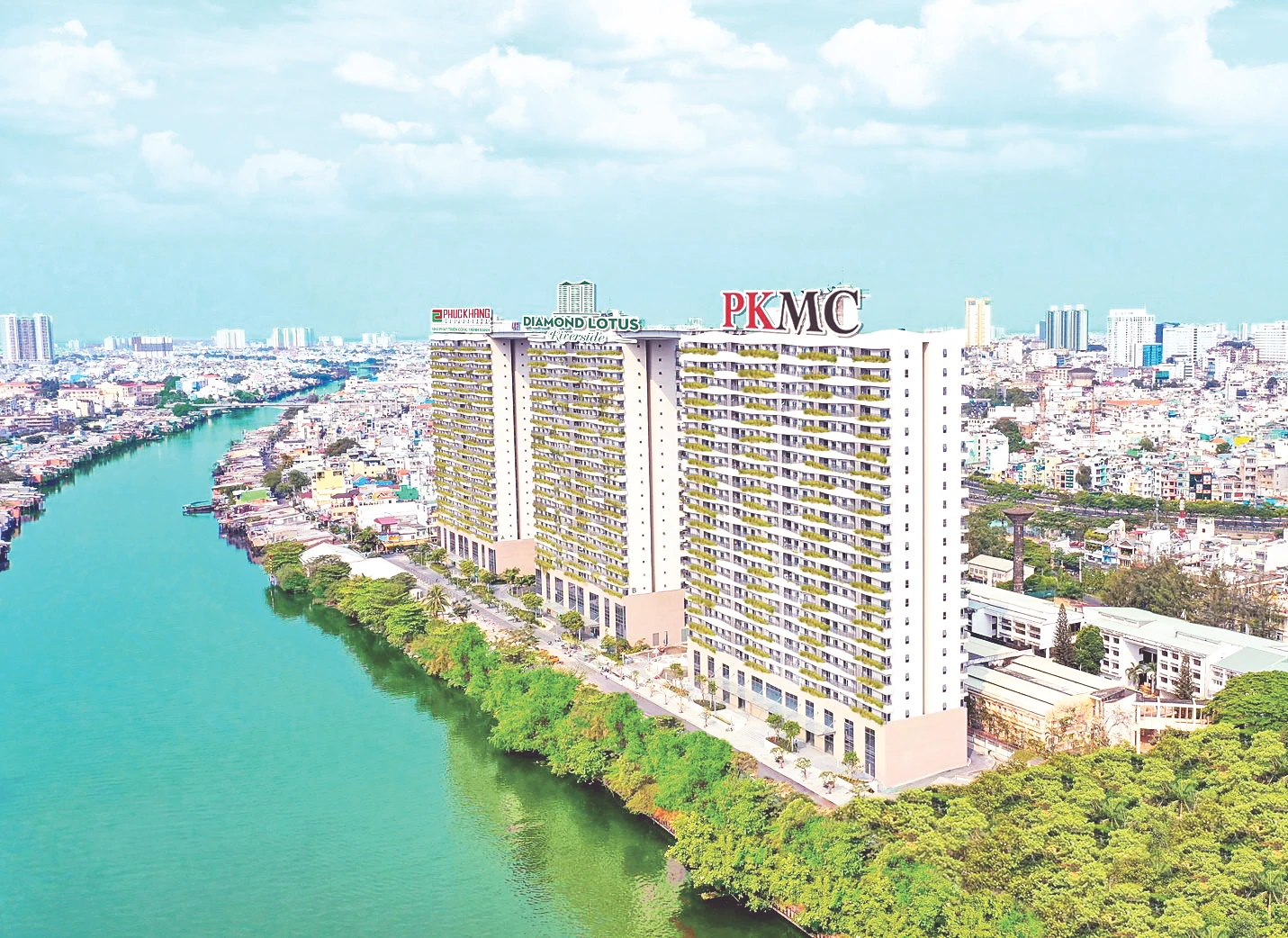 Diamond Lotus Riverside đạt đồng thời 2 chứng nhận CTX là LEED GOLD và LOTUS GOLD.