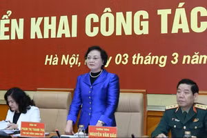 Phó Thủ tướng Chính phủ Phạm Thị Thanh Trà, Trưởng Ban Chỉ đạo quốc gia về tìm kiếm, quy tập và xác định danh tính hài cốt liệt sĩ chủ trì hội nghị triển khai công tác năm 2026 của Ban Chỉ đạo.